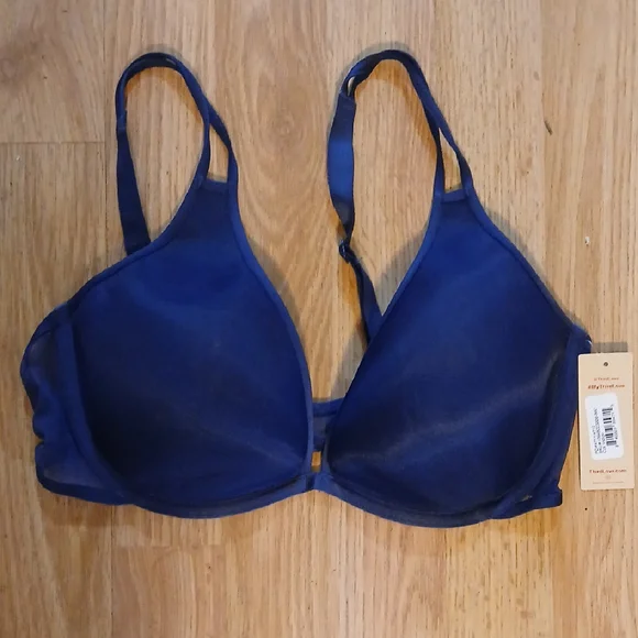 NWT Third Love blue mesh type bra size 36C - Picture 1 of 4